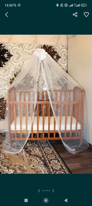 Детская кроватка