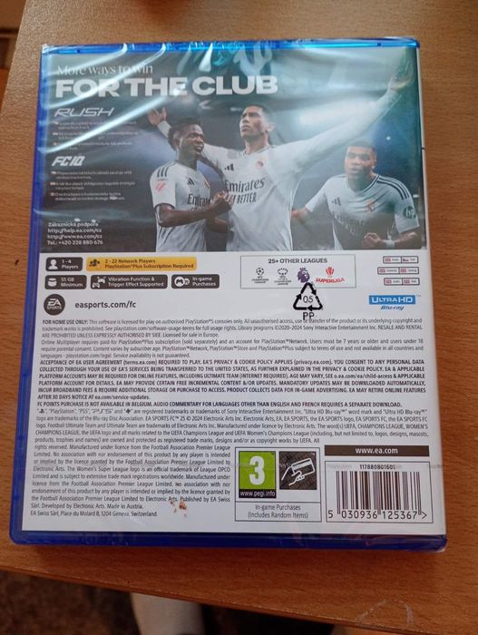 Игра EA Sports FC 25 за PlayStation 5