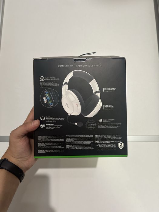 Продам наушники Razer Kaira for Xbox, белые