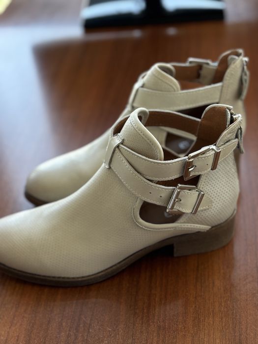Botine dama din piele naturala – Leofex, marimea 38