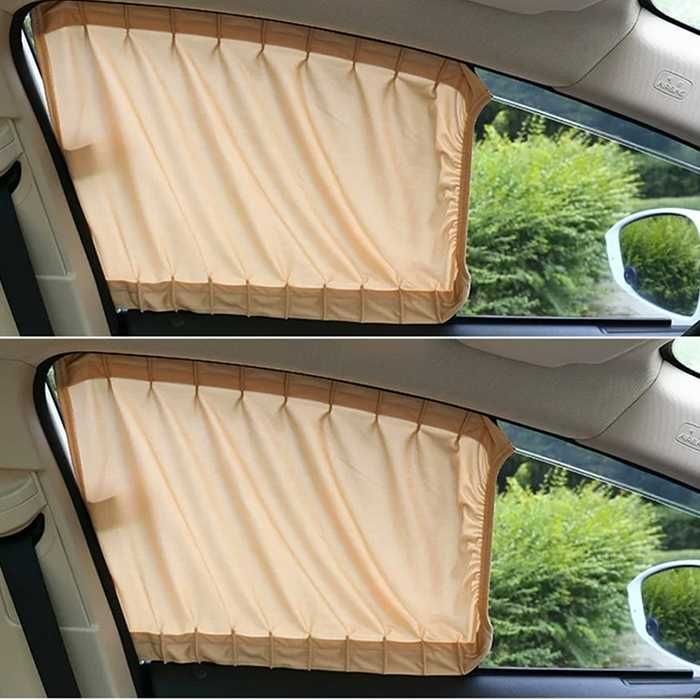 Перде странично 01 - 2бр к-т - черно или бежаво