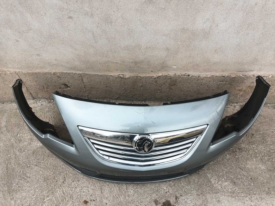 предна броня за опел мерива Б с маска решетки халогени OPEL MERIVA B