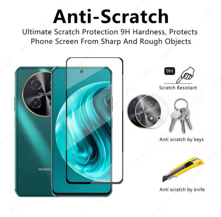 Folie sticla 20D Full Glue pentru Huawei Nova 11i / Nova 12i