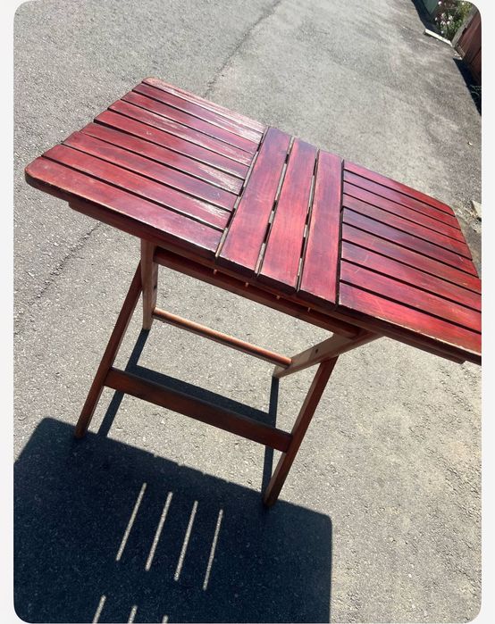 Скандинавски сгъваем стол , градинска мебел