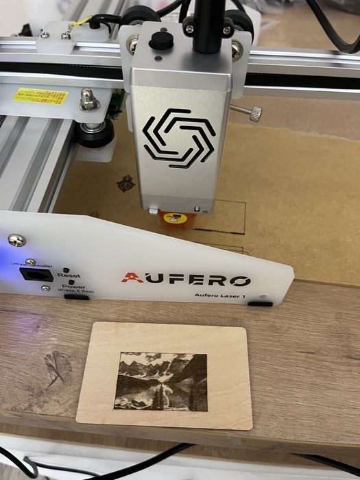 Лазерный станок aufero 1 10 ватт