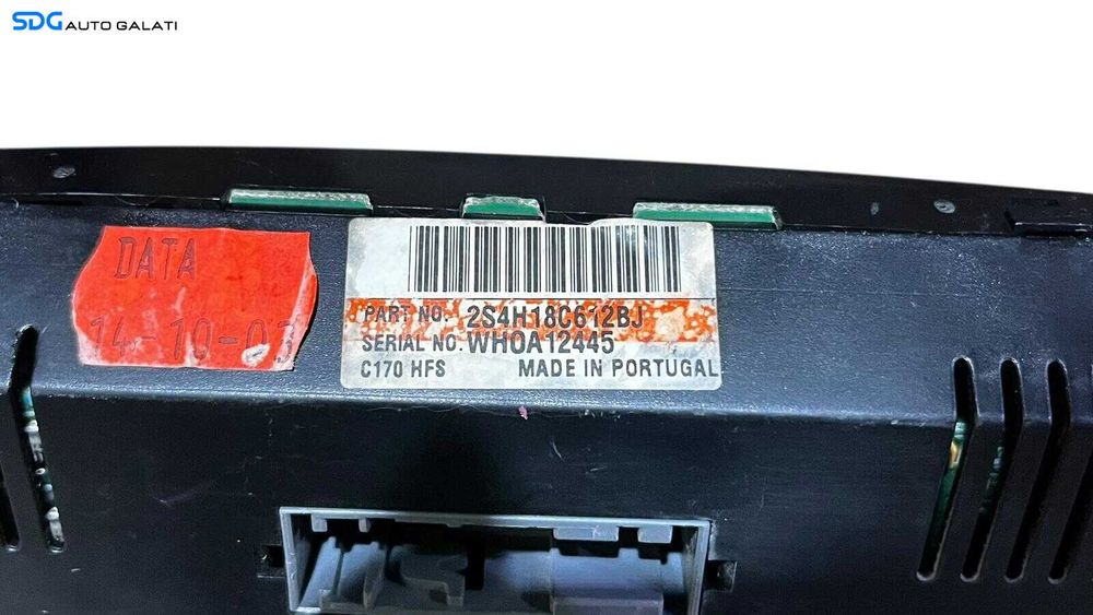 Panou Modul Unitate Comanda AC Aer Conditionat Clima Climatronic Ford Focus 1 1998 - 2004 Cod 2S4H-18C612-BJ [LC0692]