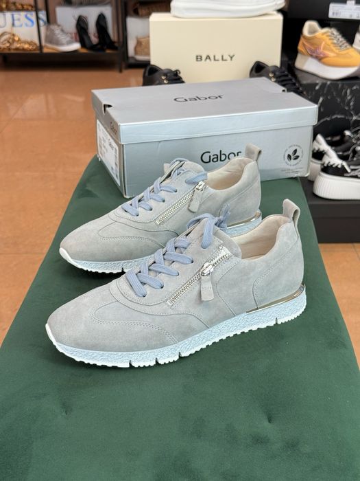 Дамски обувки Gabor Aquamarine естествен велур