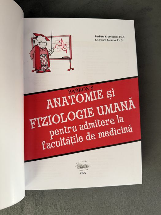 Barrons Anatomie Si fiziologie Umana 2022