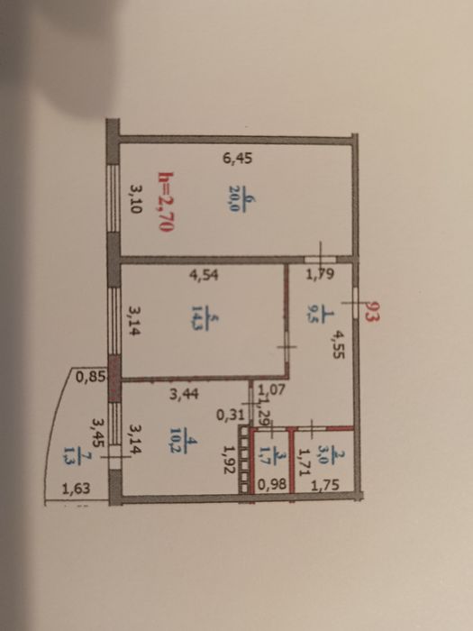 Продам 2 комнатную квартиру