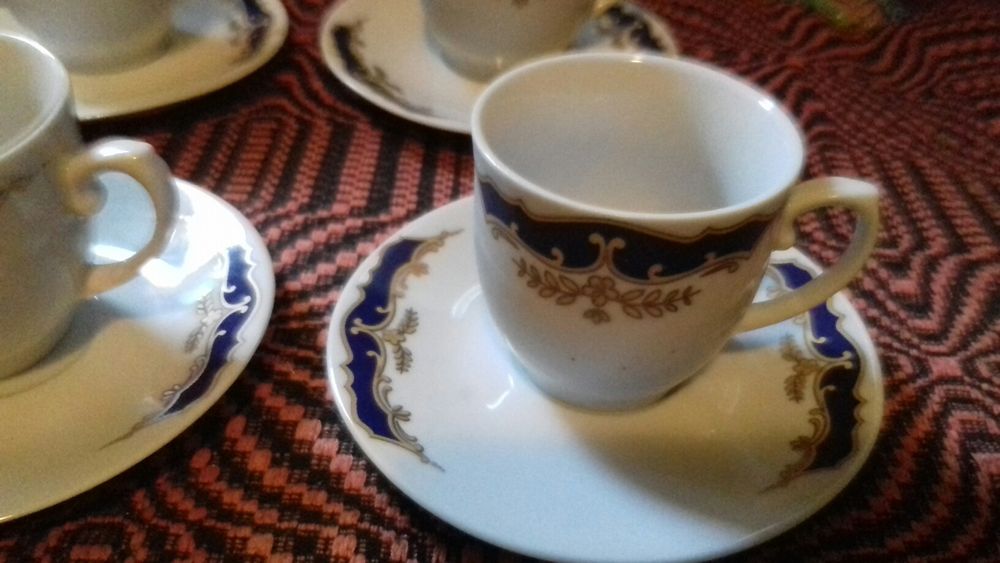 Set  cesti cafea portelan