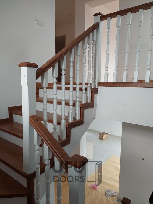 Lemn MASIV Scară de interior