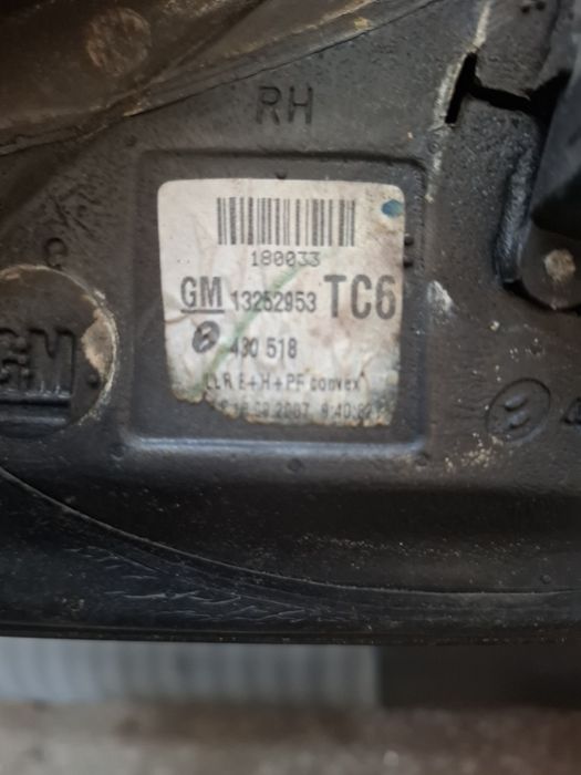 Oglinda stanga rabatabila opel astra h