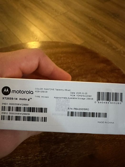 motorola g06 sigilat 256gb