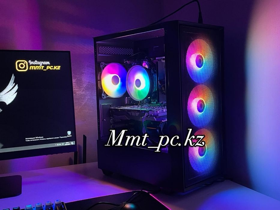 Акция. Бюджетный игровой компьютер в полном комплекте .