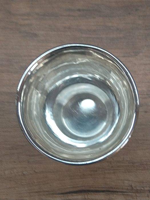 Продавам антикварна сребърна чаша с износен ефект Дания 1923 г Уникат