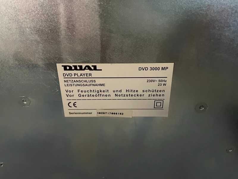 DVD Player Dual 3000 MP – Dolby Digital, DTS Out cu telecomanda