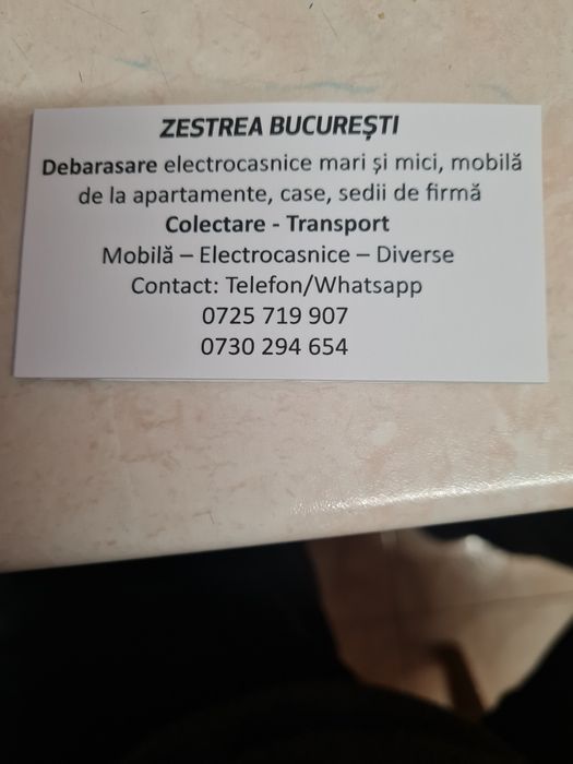 Debarasări apartamente/case/spatii