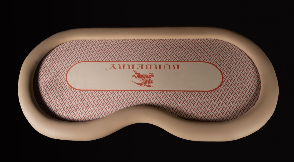 Masa Poker B U R B E R R Y stoc CustomTables.eu scaune jetoane set