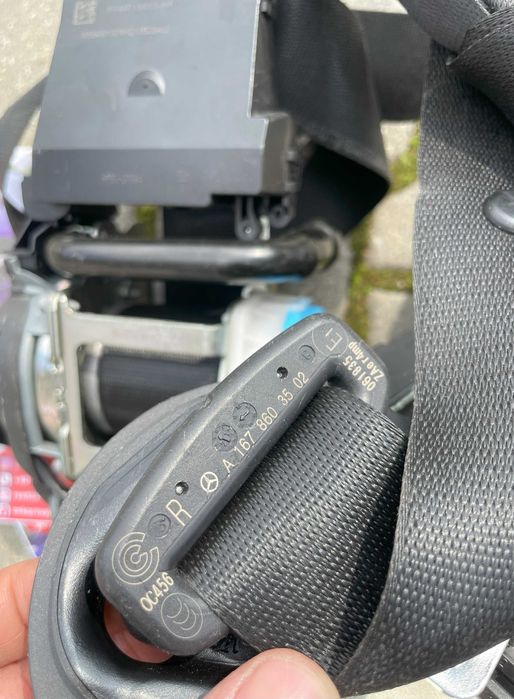 Mercedes Benz GLE W167 - set centuri de siguranta fata / spate PRESAFE