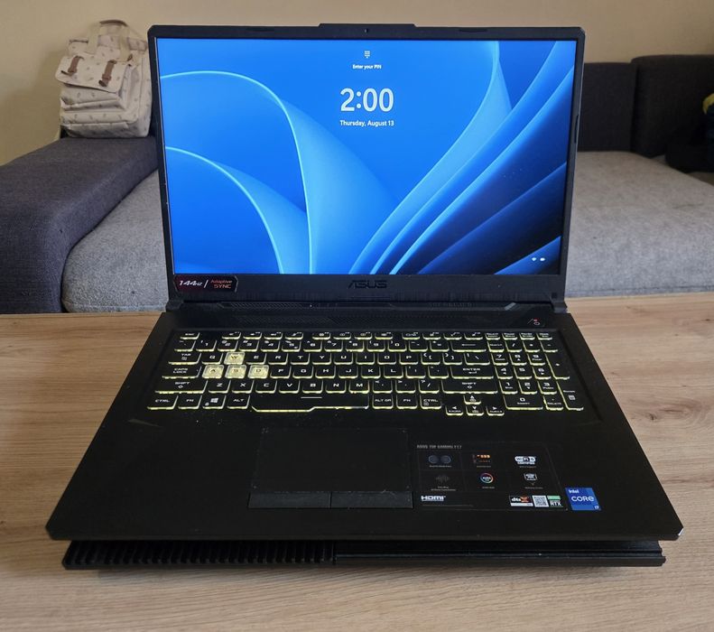 ASUS TUF F17 (FX706HCB) – 17.3" 144Hz / i7 / RTX 3050 / 1TB SSD