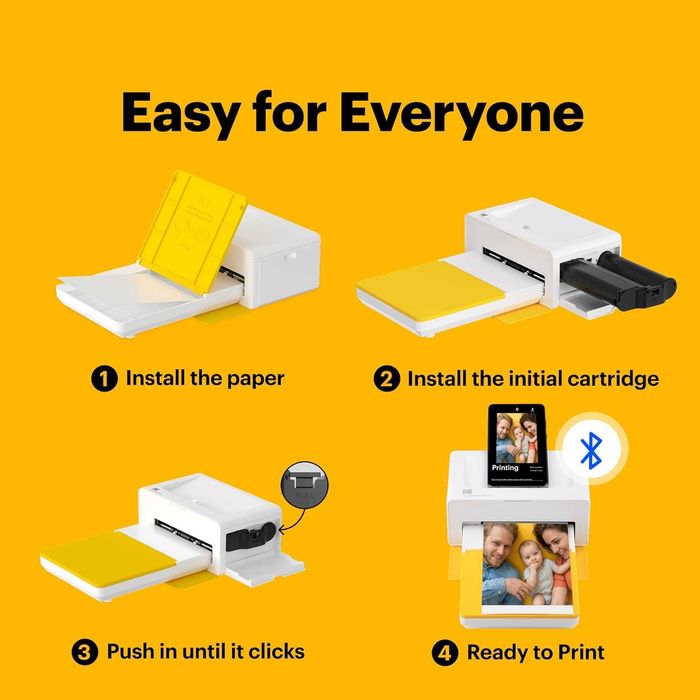 Фотопринтер KODAK Dock Plus 4x6 за телефон