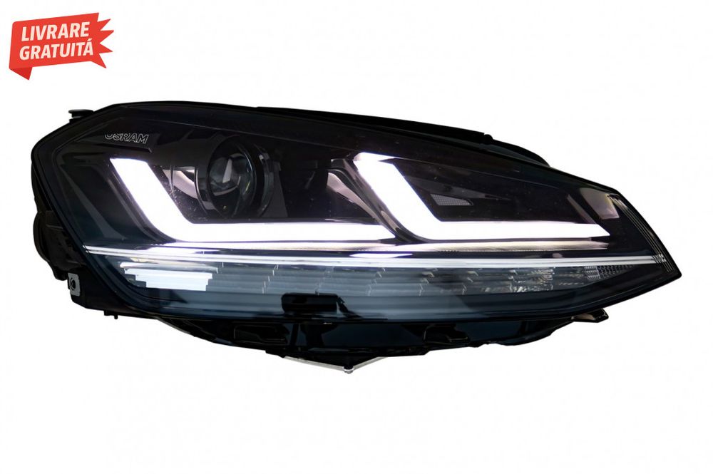 Faruri LEDriving Osram Full LED VW Golf 7 VII (2012-2017) Crom pentru