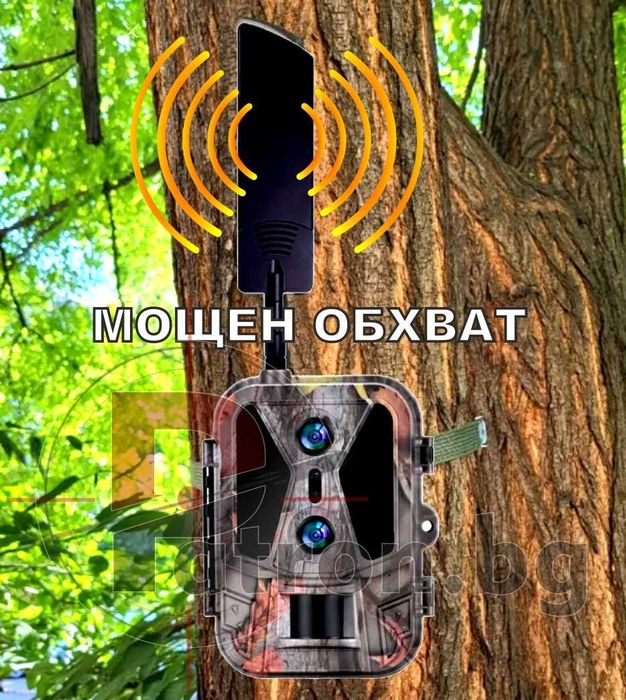 Ловна камера Suntek HC950 PRO с два обектива за ден и нощ презареждаща