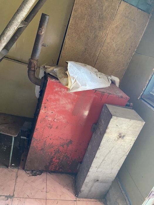 Заводская печь котел