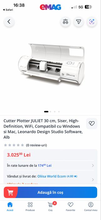 Imprimanta Cutter plotter juliet 30