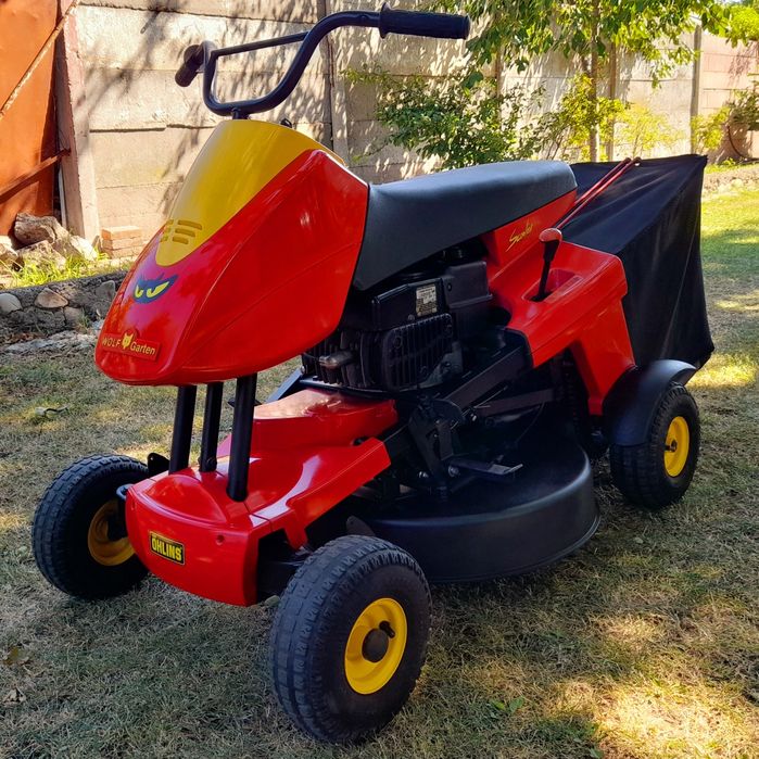 Tractoras tuns iarbă WOLFGARTEN SCOOTER Tecumseh 6HP 4TIMPI Masa 60CM