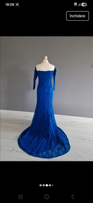 Rochie eleganta albastra