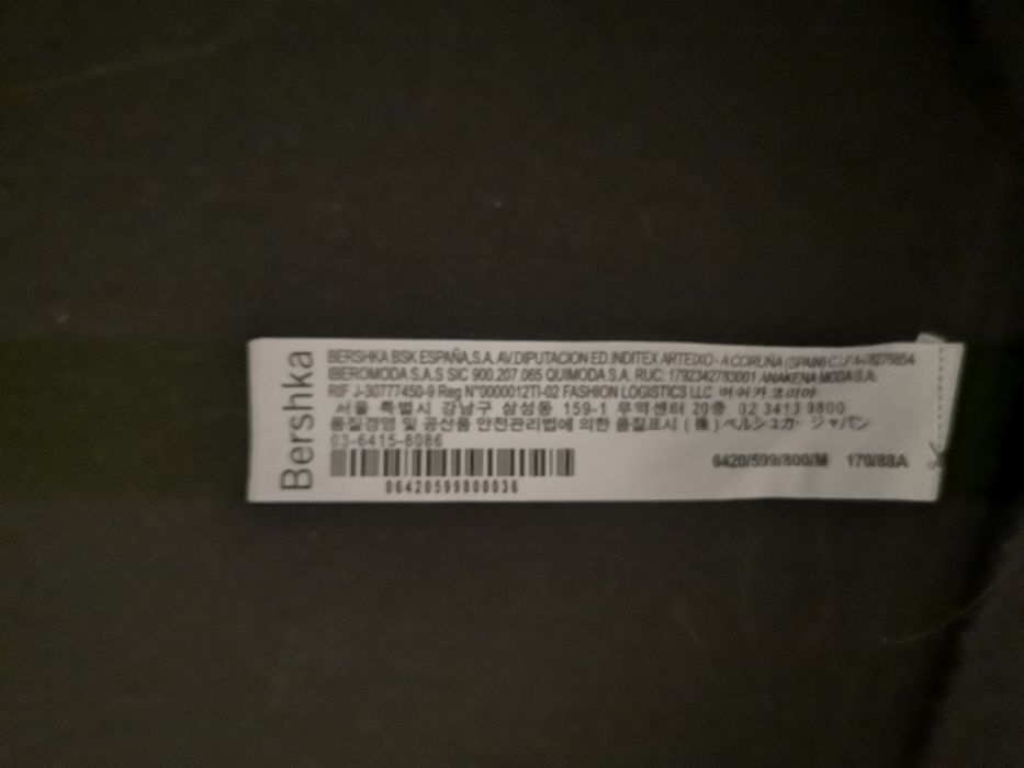 Palton Bershka marimea M