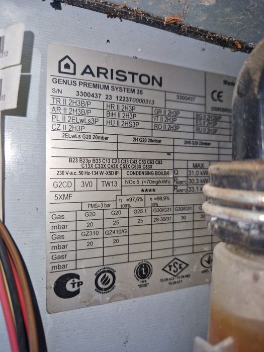 Centrala Ariston Pt. Piese