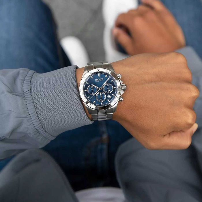 Hugo Boss Hero Часовник– син циферблат, 219.99 лв