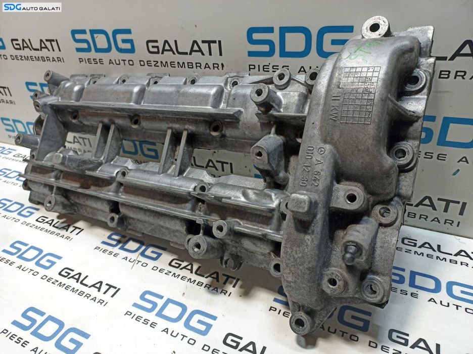 Capac Culbutori Chiulasa Chiuloasa Stanga OM642 642930 Mercedes Clasa ML Class W164 320CDI 350CDI 3.0 CDI 2005 - 2011 Cod A6420101230 [X3560]