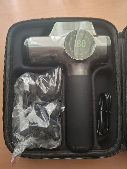 Професионален масажор пистолет за дълбоко тъканен масаж - 30 скорости