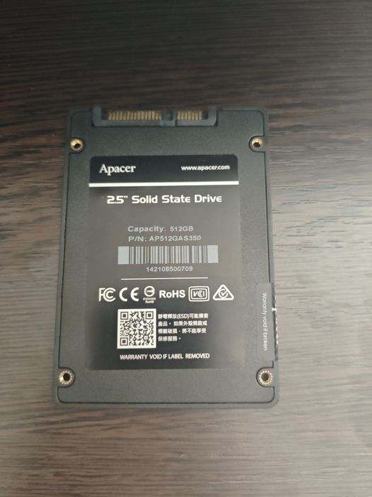 SSD Apacer 512 GB