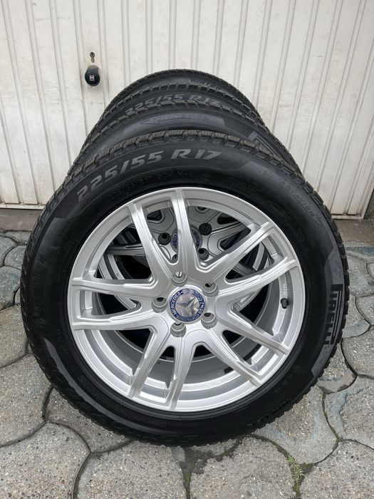 Jante 5x112mm, anvelope iarna 225/55 R17 Mecerdes Vito, Viano, V-Class