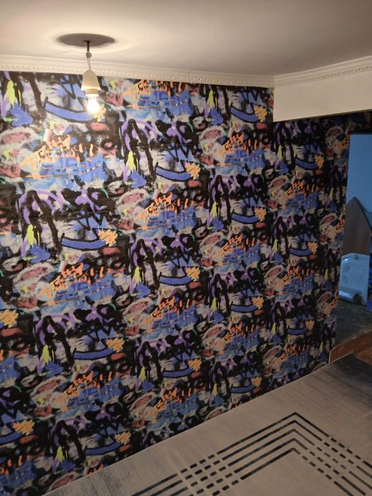 Поклейка обоев качественно