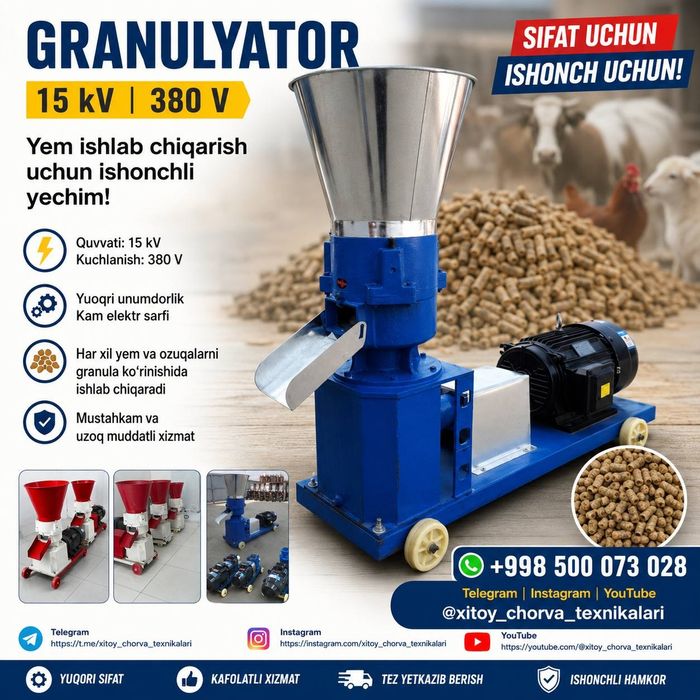 Granulator 380 volt