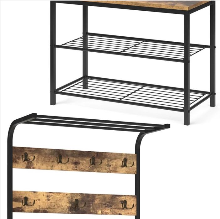 Метална закачалка с винтидж детайли 2511