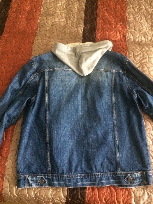 яке G-Star Дънково яке със качулка NEXT ATHLETIC