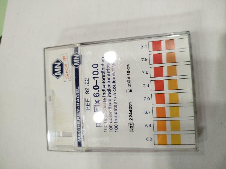 рН полоски для определения качества воды