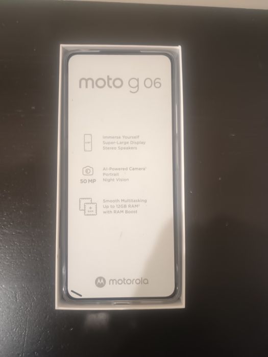 Продавам Моторола g06 чисто нов!!!
