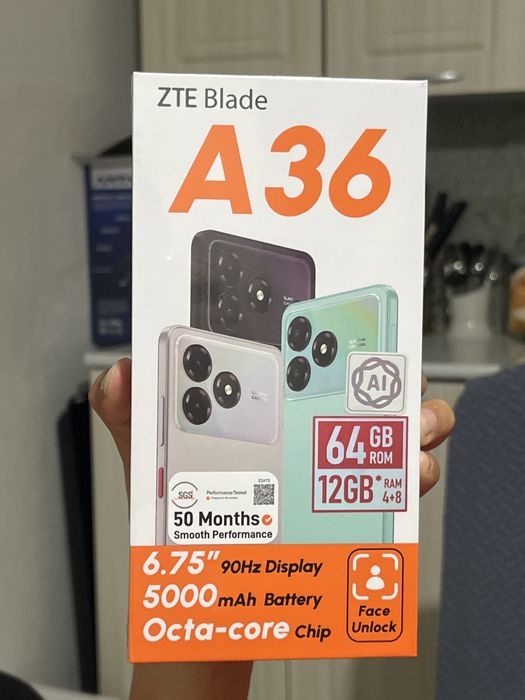 ZTE BLADE A36 black