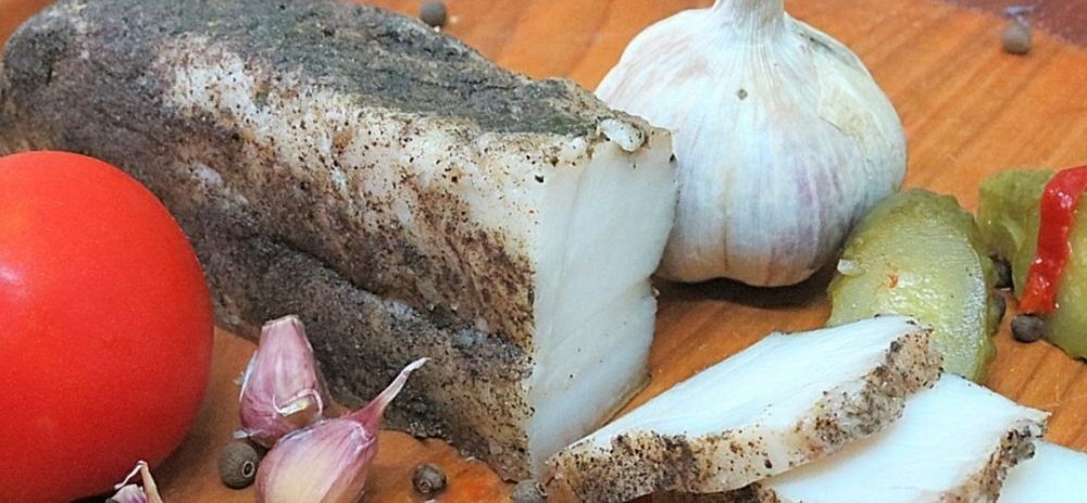 Сало капченое, соленое шпик!