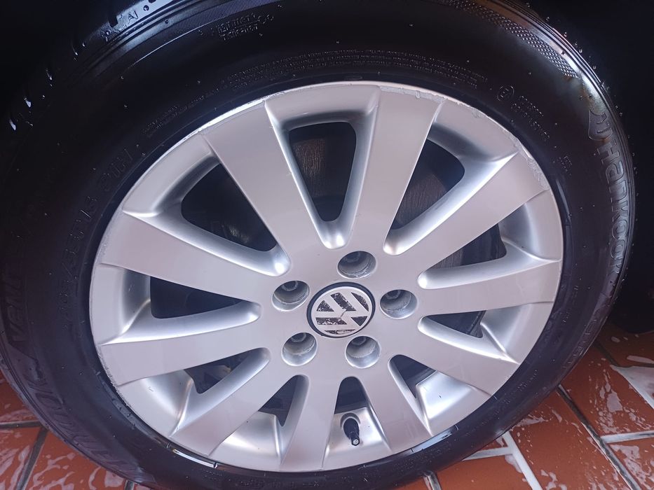 Jante 5×112 R16 cu anvelope de vară