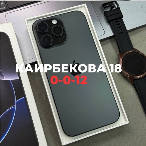 iPhone 16 Pro Max (1TB) | Каирбекова 18