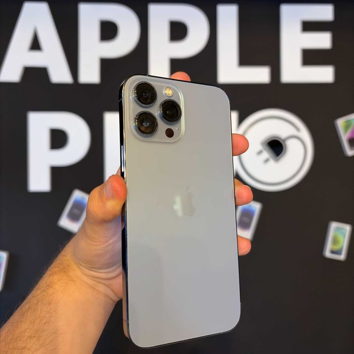 iPhone 13 Pro Max 256Gb Sierra Blue 100% Baterie + 24 Luni Garanție/ Apple Plug