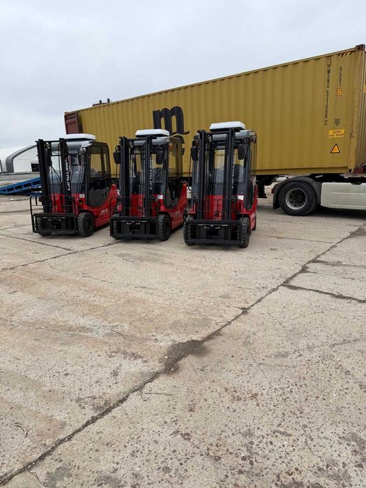 Stivuitor nou electric, cabina inchisa, AC, 2500kg, garantie, liza